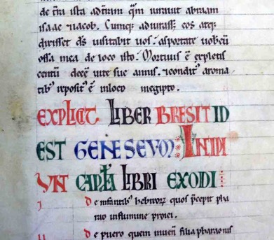 Fig. 1 : Bible « romane » de San Isidoro de León