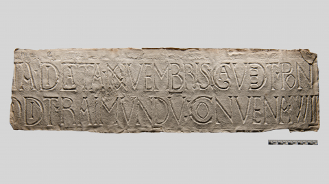Fig. 2 : Estampage de l’inscription de Moissac, n° 2.