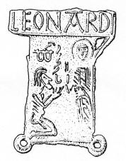Fig. 5 - Enseigne de pèlerinage de Saint-Léonard-de-Noblat