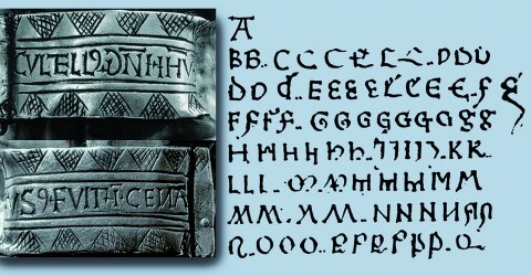 Fig. 2 : Alphabet de Sigismund Gotzkircher (1435/36)