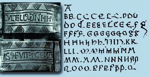 Fig. 2 : Alphabet de Sigismund Gotzkircher (1435/36)