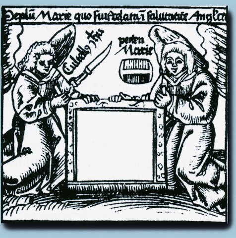 Fig. 3 : Trèves, Saint-Maximin. Plaquettes identifiant les reliques de l’église