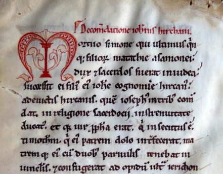 Fig. 2 : Eucologe de la messe (Archivo catedral de León, cod. 27)
