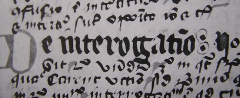 Fig. 12bis : Grammaire du XVe siècle (San Isidoro de León, cod. 39)