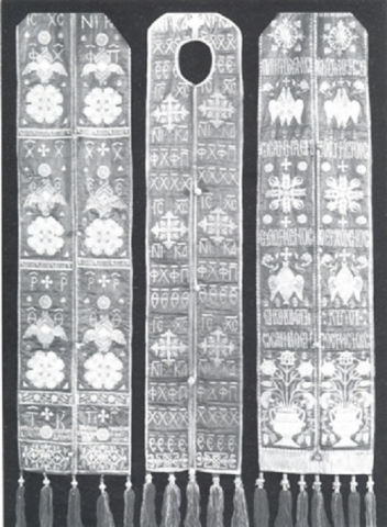 Fig. 8: M.S. Theochare, Ἐκκλησιαστικὰ Χρυσοκέντητα. Athens 1986, 35 (fig. 18)