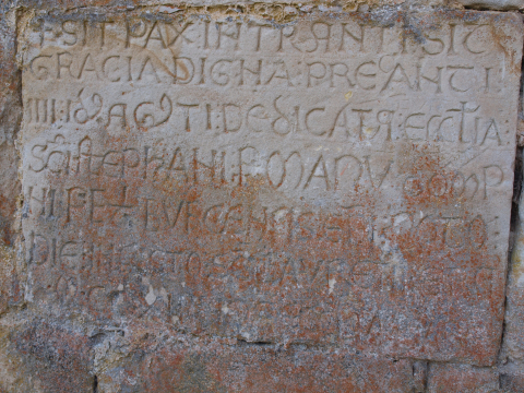 Fig. 2 : Villamartín de Sotoscueva. Consécration de l’église San Esteban (1175)