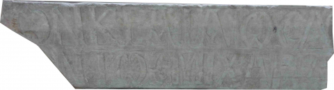 Fig. 2a : inscription de Michel III